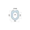 Сидения для унитаза Koller Pool Style М C9 (2279510100)- Фото 3